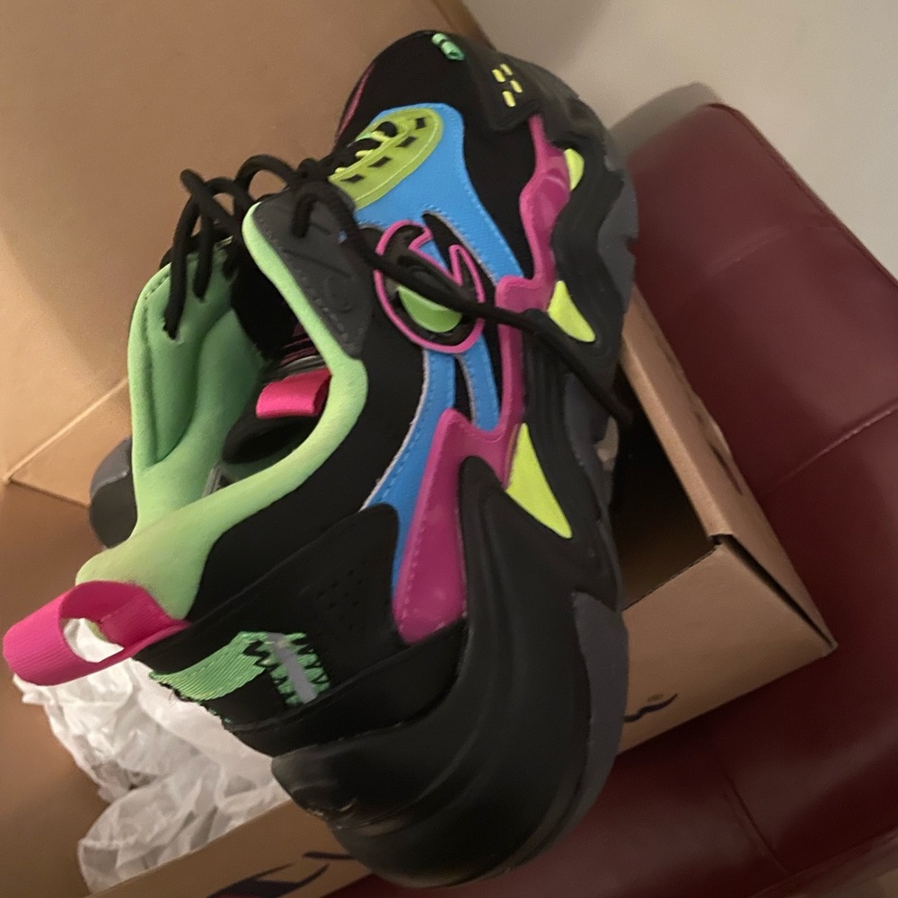 Champion Kids Sneakers in Black, Blue, Pink, and Green